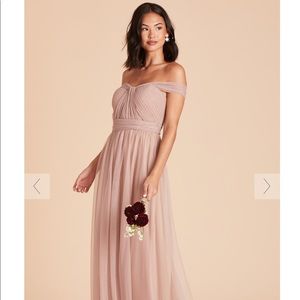 Birdy Grey Blush Off-Shoulder Wedding Dress